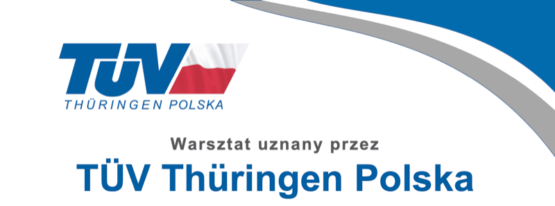 Warsztat uznany przez TÜV Thüringen Polska